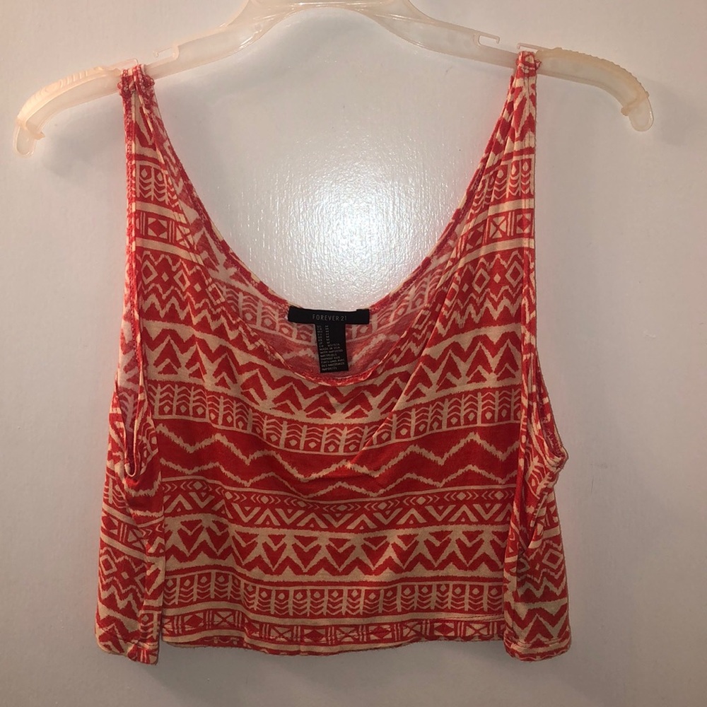Cropped tank top